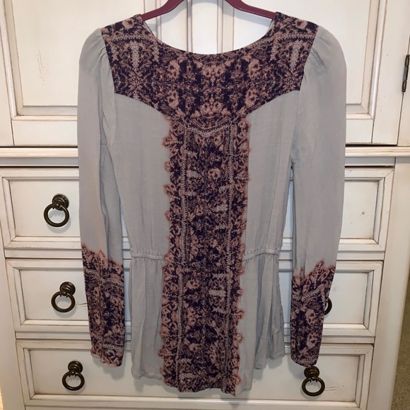 Free People Wildest Moments Tunic in Tea Combo - Picture 7 of 7